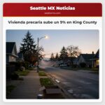 Vivienda precaria sube un 9% en King County