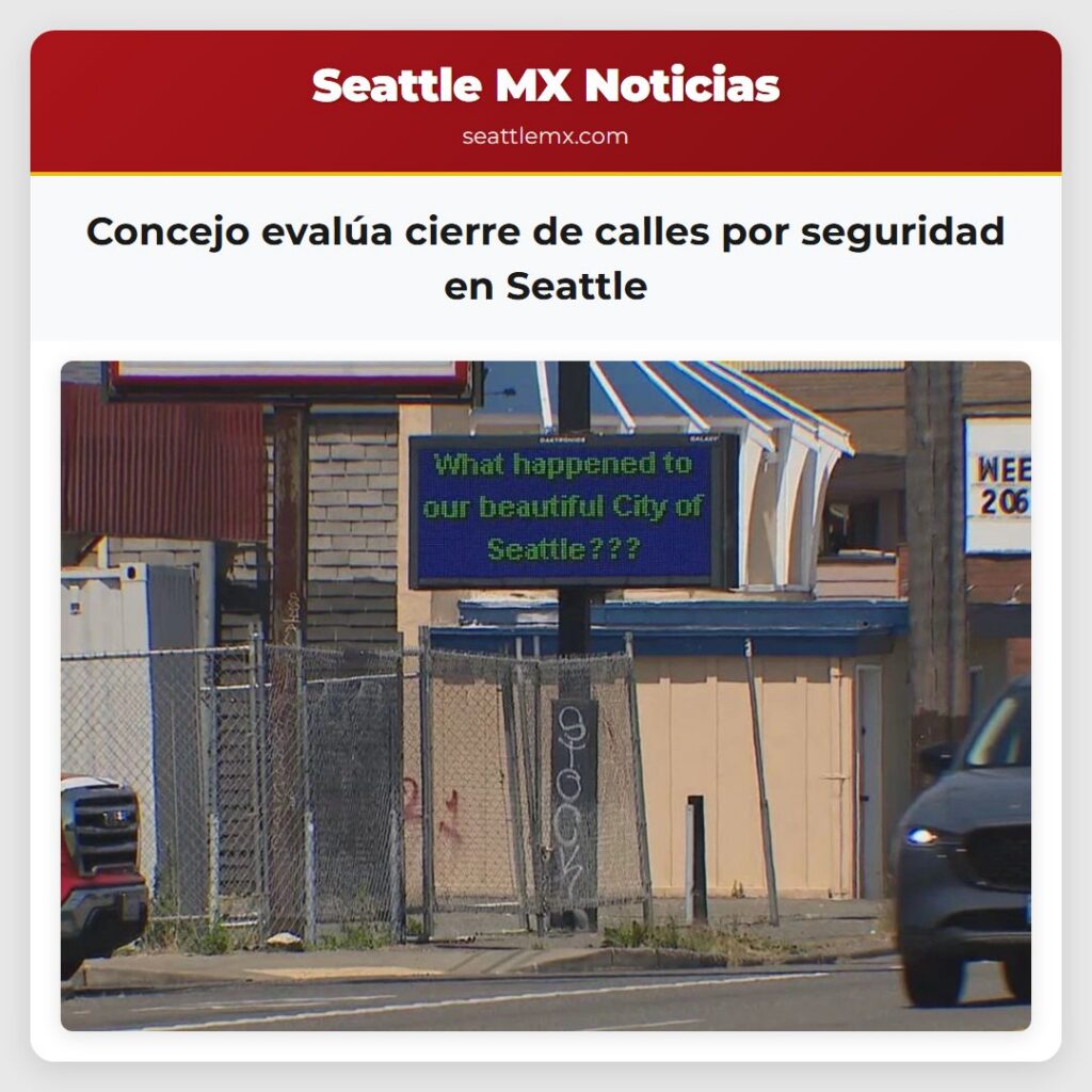 Concejo evalúa cierre de calles por seguridad en