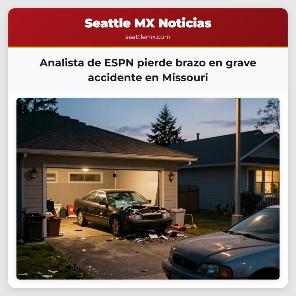 Analista de ESPN pierde brazo en grave accidente