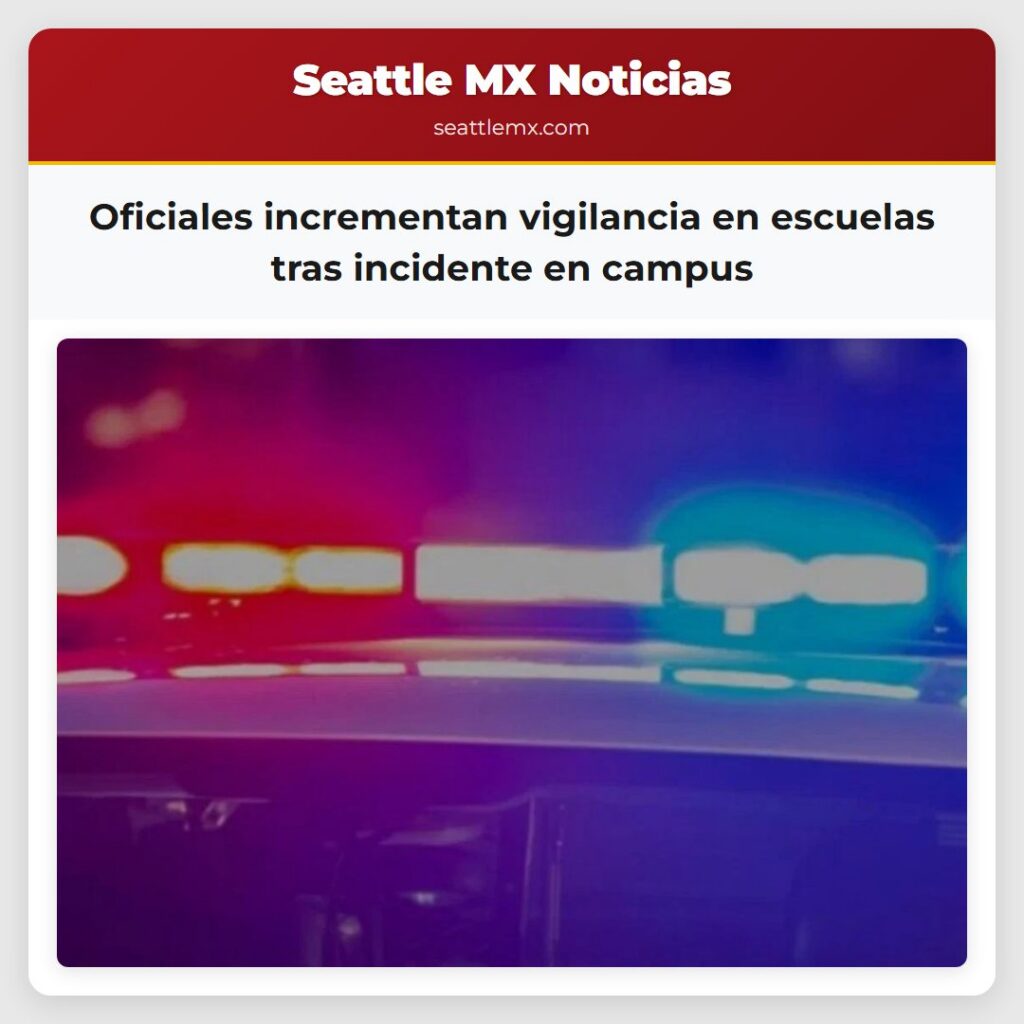 Oficiales incrementan vigilancia en escuelas tras