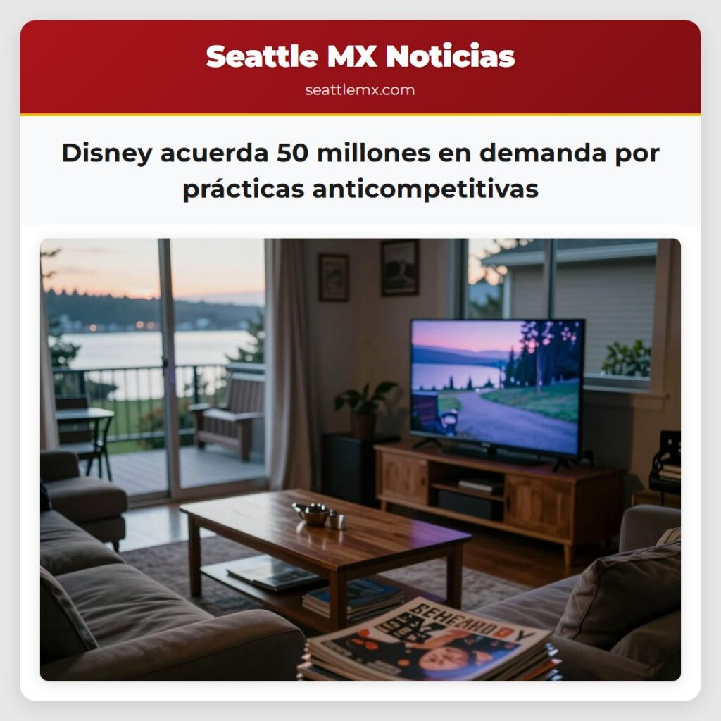 Disney acuerda 50 millones en demanda por