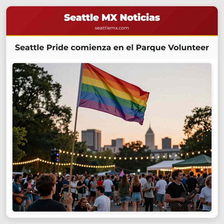 Seattle Pride comienza en el Parque Volunteer