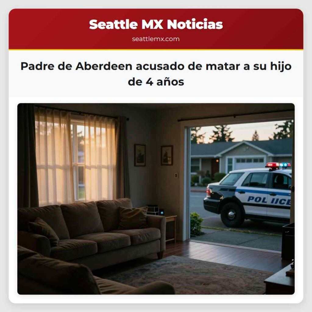 Padre de Aberdeen acusado de matar a su hijo de 4