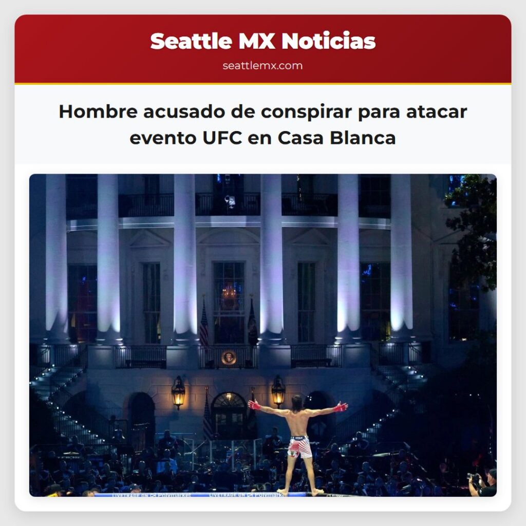 Hombre acusado de conspirar para atacar evento