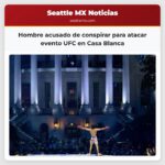 Hombre acusado de conspirar para atacar evento UFC en Casa Blanca