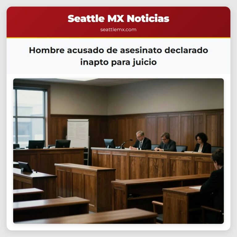 Hombre acusado de asesinato declarado inapto para juicio