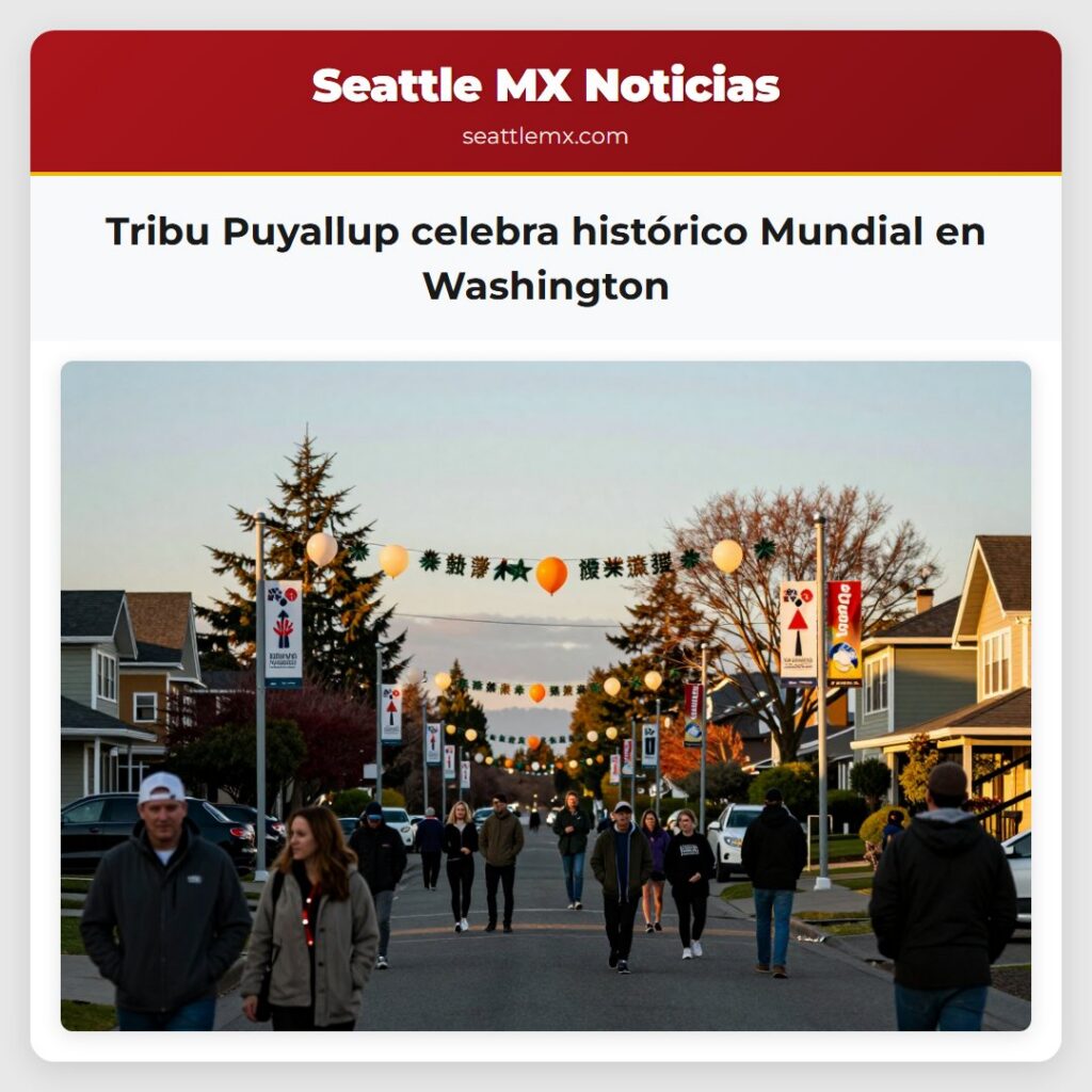 Tribu Puyallup celebra histórico Mundial en