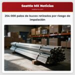 254 000 palos de buceo retirados por riesgo de impalación