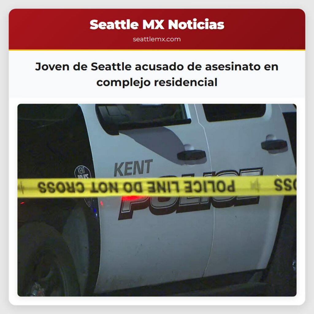 Joven de Seattle acusado de asesinato en complejo