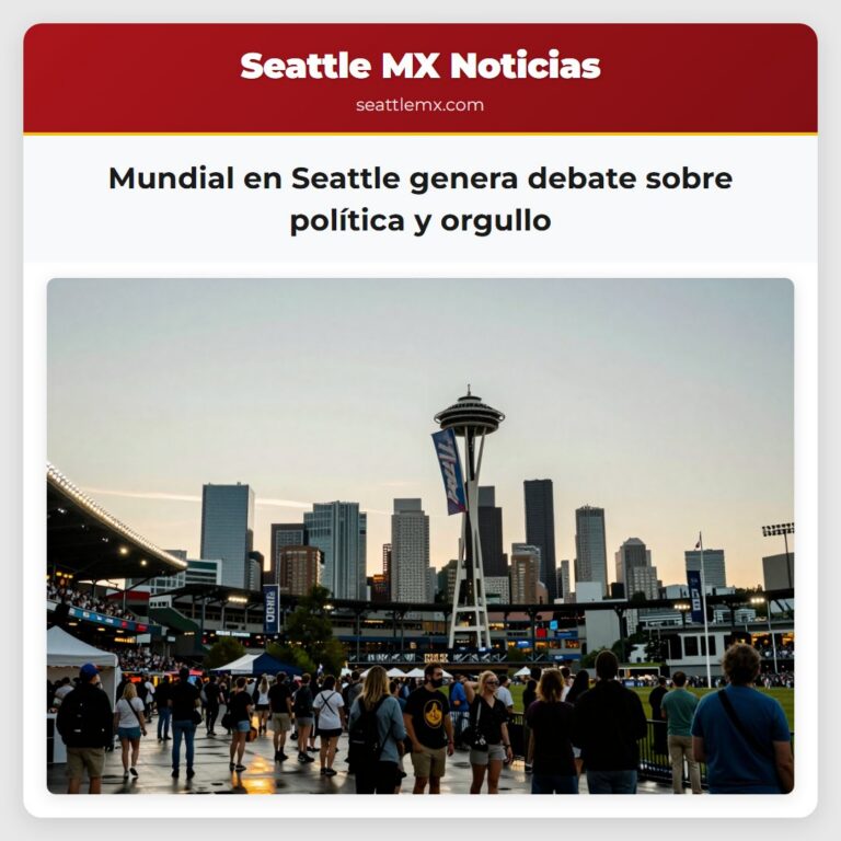 Mundial en Seattle genera debate sobre política y orgullo