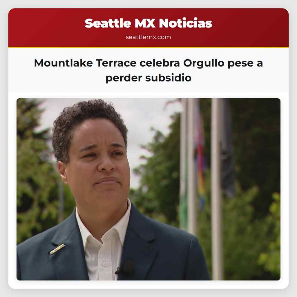 Mountlake Terrace celebra Orgullo pese a perder