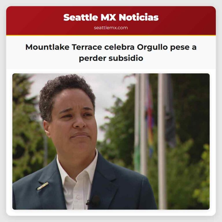 Mountlake Terrace celebra Orgullo pese a perder subsidio