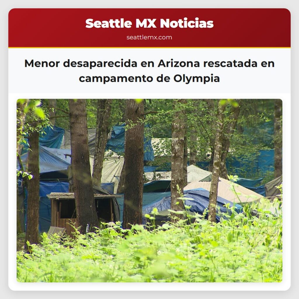 Menor desaparecida en Arizona rescatada en