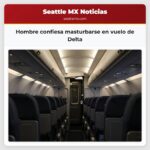 Hombre confiesa masturbarse en vuelo de Delta