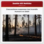 Evacuaciones suspensas tras incendio Humann en Selah