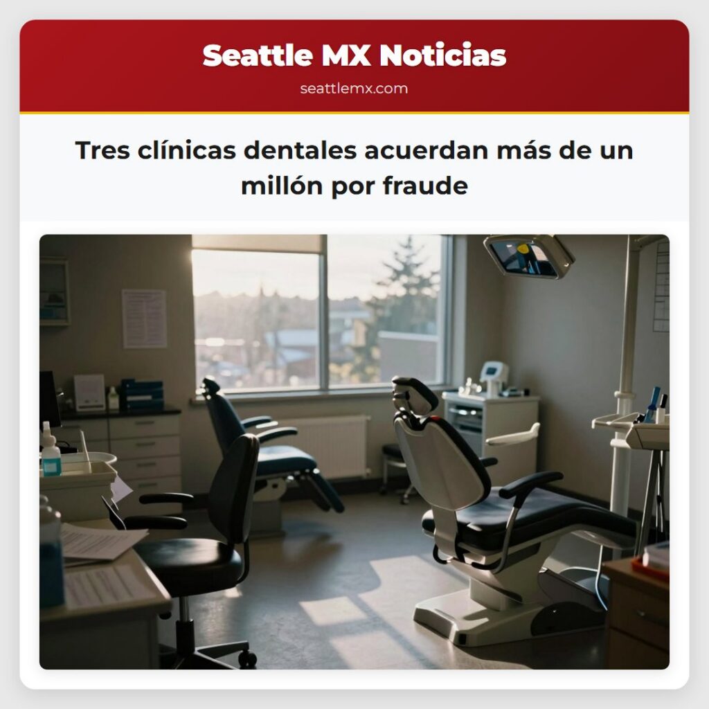 Tres clínicas dentales acuerdan más de un millón