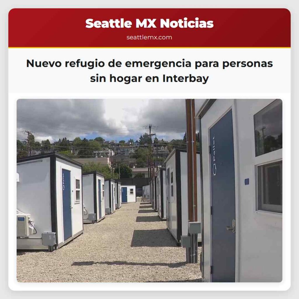 Noticias De Seattle 5 Nuevo refugio de emergencia para personas sin