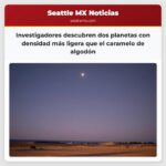 Investigadores descubren dos planetas con densidad más ligera que el caramelo de algodón