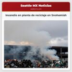 Incendio en planta de reciclaje en Snohomish
