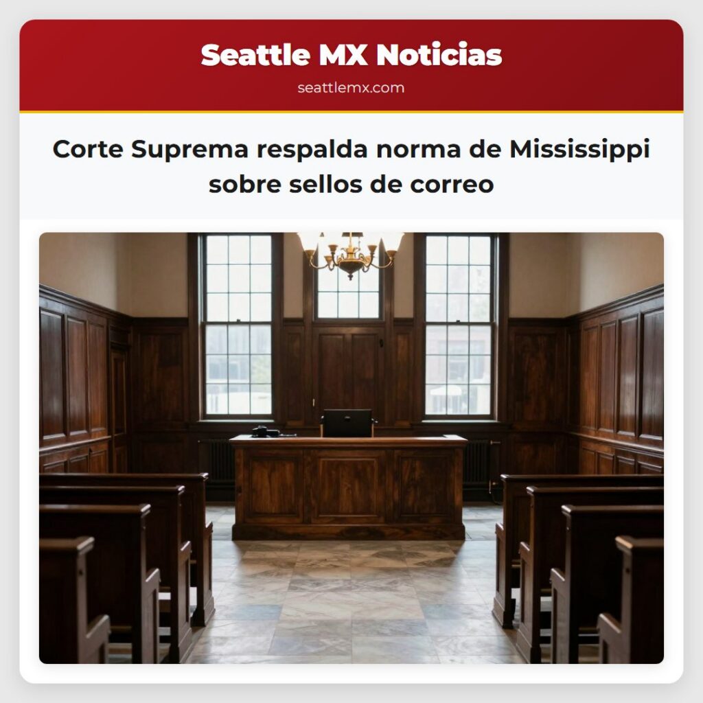Corte Suprema respalda norma de Mississippi sobre