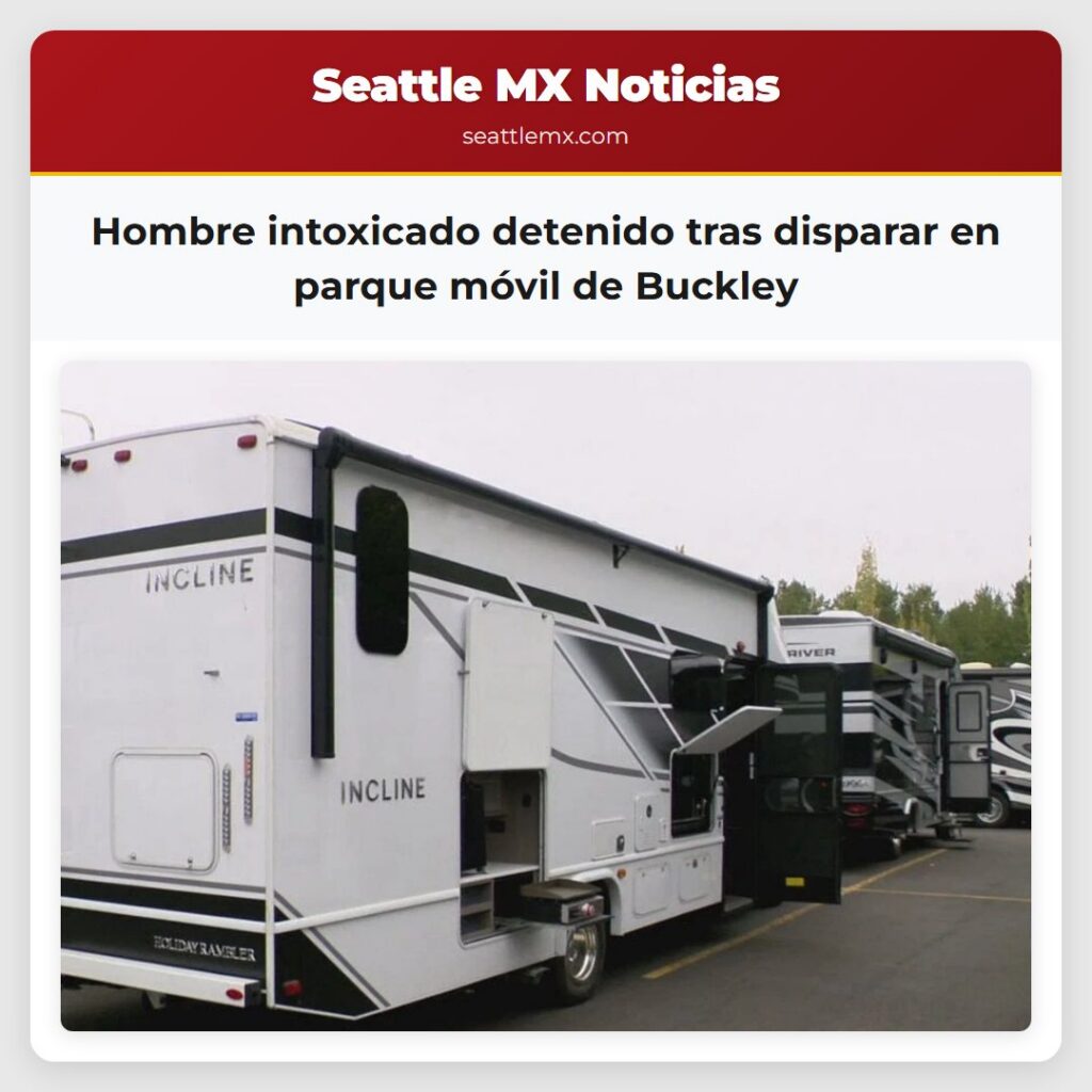 Hombre intoxicado detenido tras disparar en