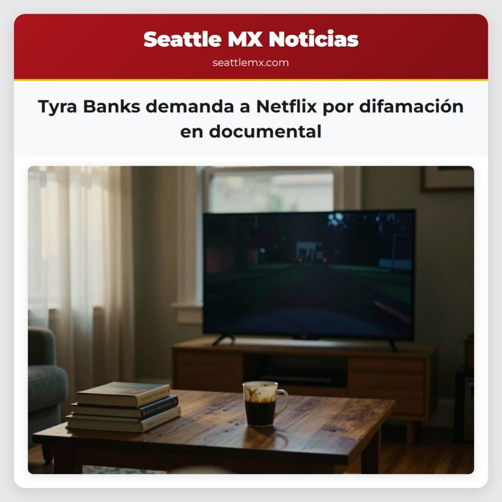 Tyra Banks demanda a Netflix por difamación en