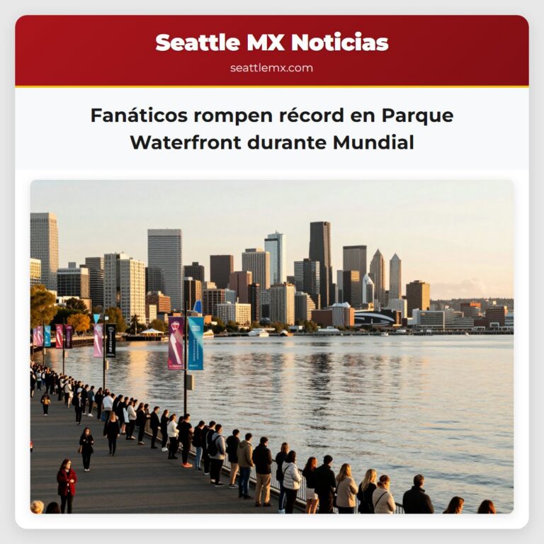 Fanáticos rompen récord en Parque Waterfront durante Mundial