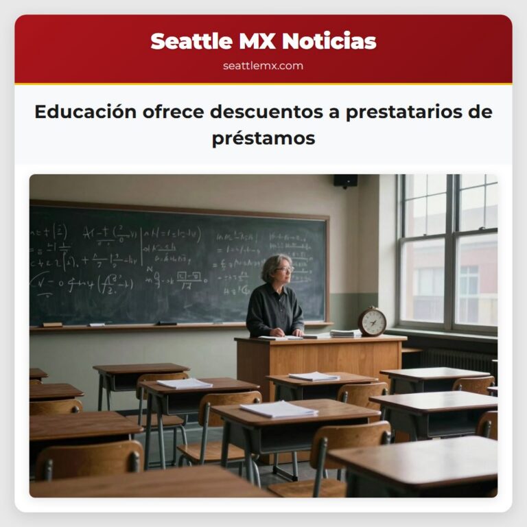 Educación ofrece descuentos a prestatarios de préstamos