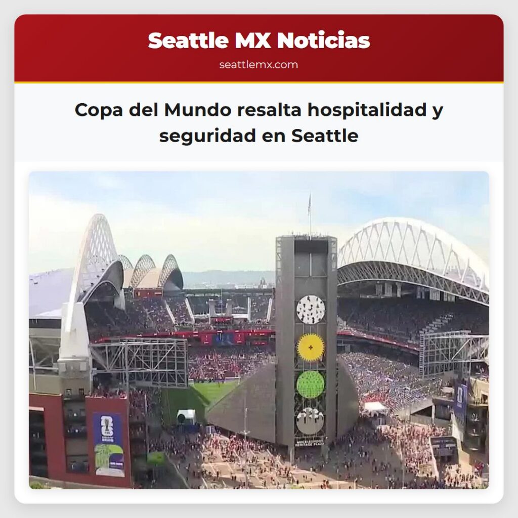 Copa del Mundo resalta hospitalidad y seguridad