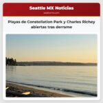 Playas de Constellation Park y Charles Richey abiertas tras derrame