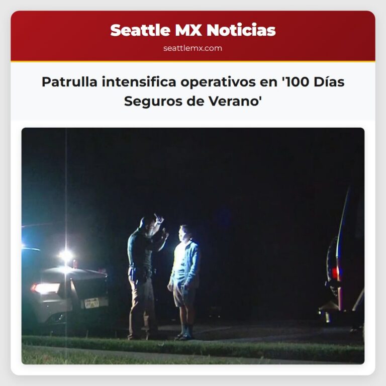 Patrulla intensifica operativos en 100 Días Seguros de Verano
