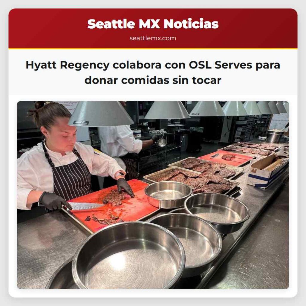 Hyatt Regency colabora con OSL Serves para donar