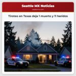 Tiroteo en Texas deja 1 muerto y 11 heridos
