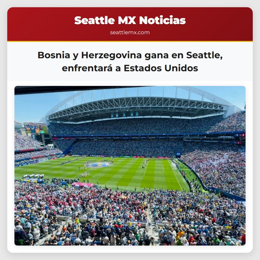 Bosnia y Herzegovina gana en Seattle, enfrentará