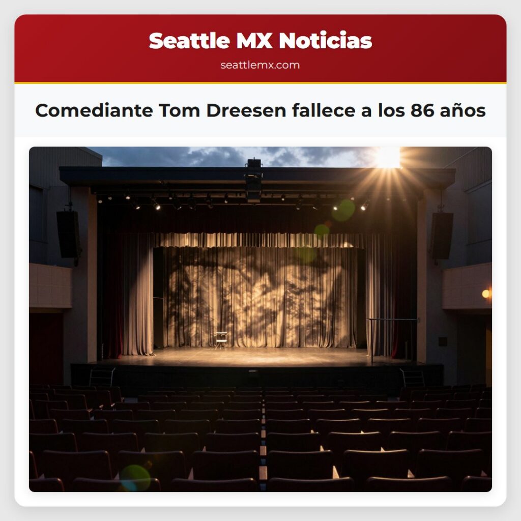 Noticias De Seattle 3 Comediante Tom Dreesen fallece a los 86 años
