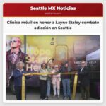Clínica móvil en honor a Layne Staley combate adicción en Seattle