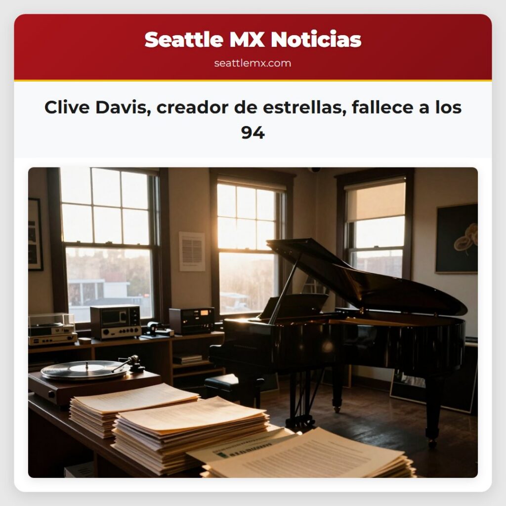 Clive Davis, creador de estrellas, fallece a los