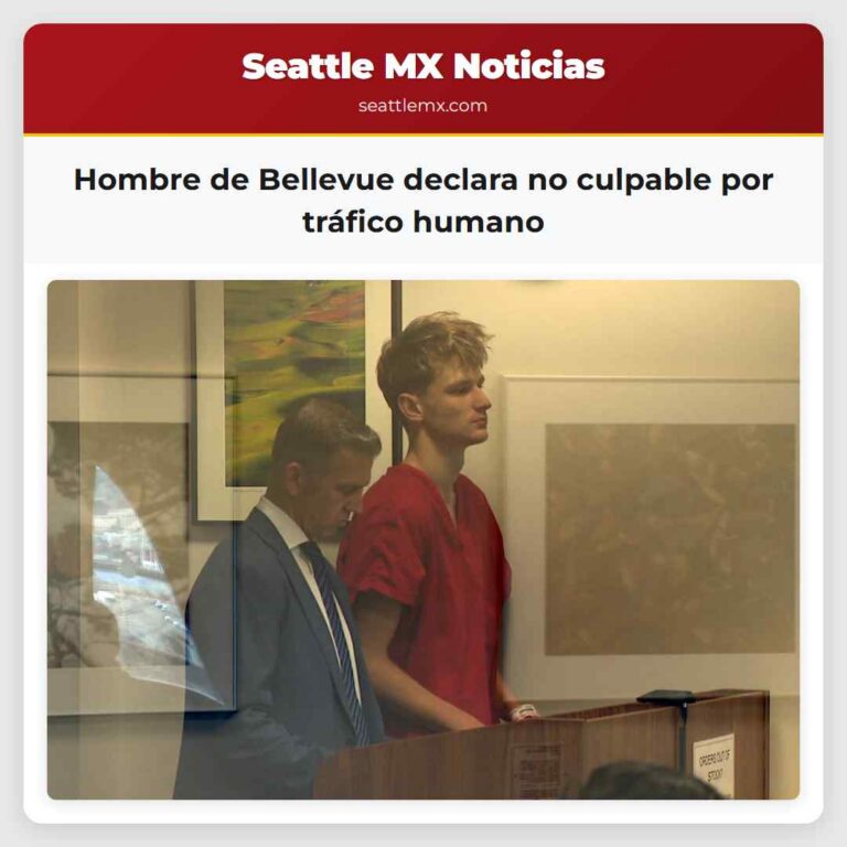Hombre de Bellevue declara no culpable por tráfico humano