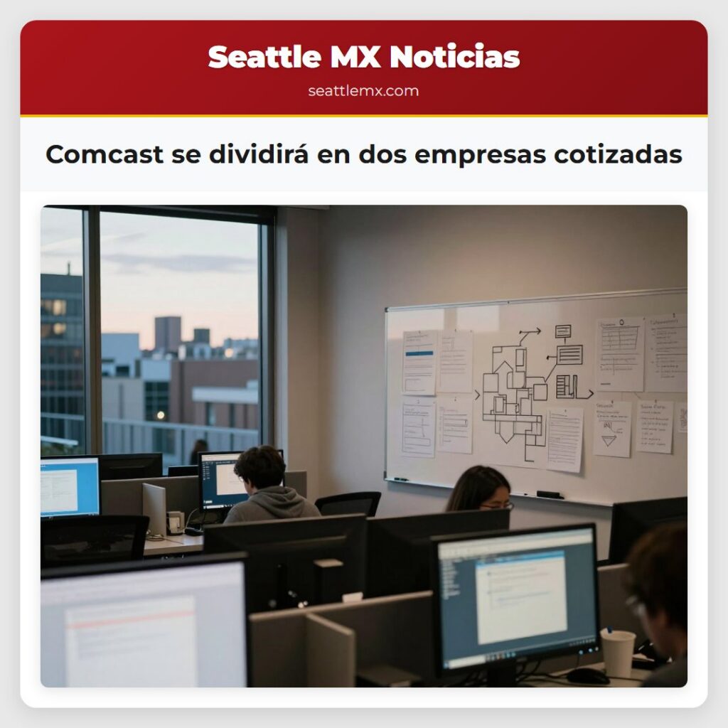 Comcast se dividirá en dos empresas cotizadas
