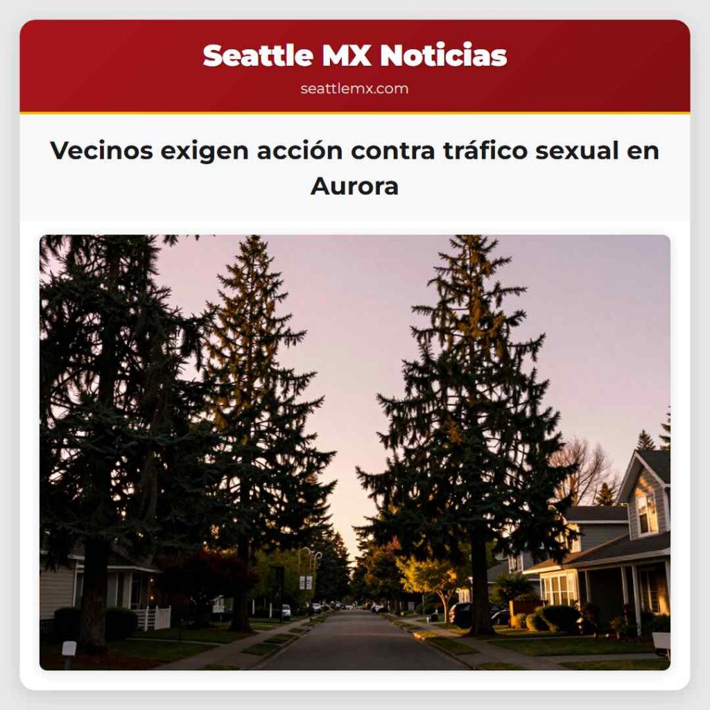 Vecinos exigen acción contra tráfico sexual en