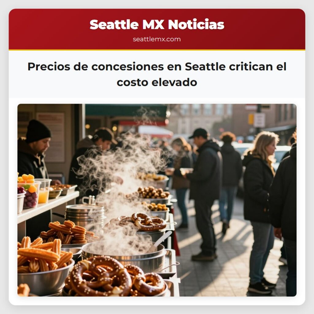 Precios de concesiones en Seattle critican el