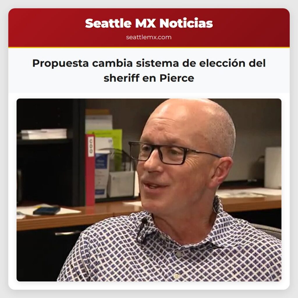 Propuesta cambia sistema de elección del sheriff