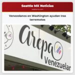 Venezolanos en Washington ayudan tras terremotos