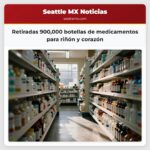 Retiradas 900000 botellas de medicamentos para riñón y corazón