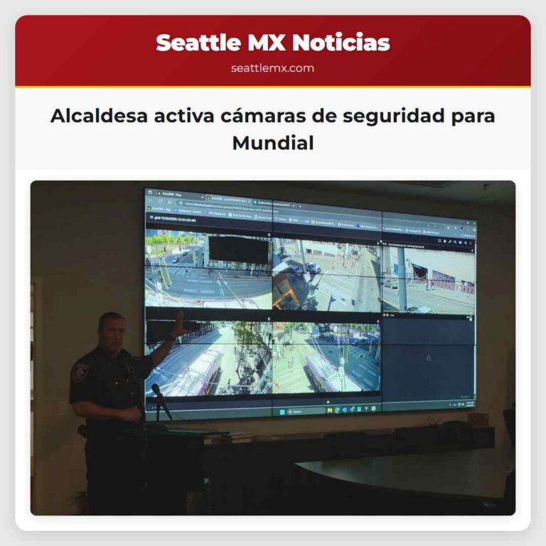 Alcaldesa activa cámaras de seguridad para Mundial