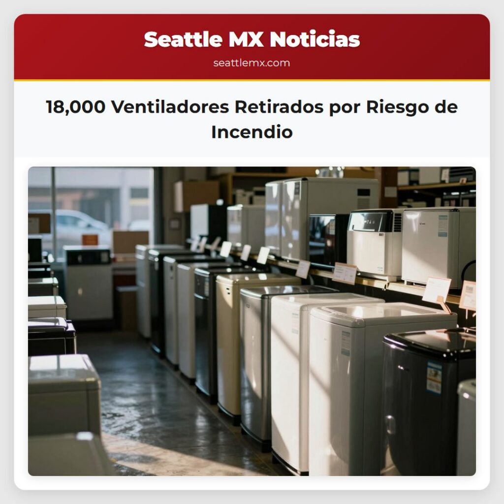 18,000 Ventiladores Retirados por Riesgo de