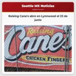 Raising Canes abre en Lynnwood el 23 de junio