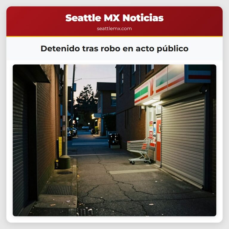 Detenido tras robo en acto público