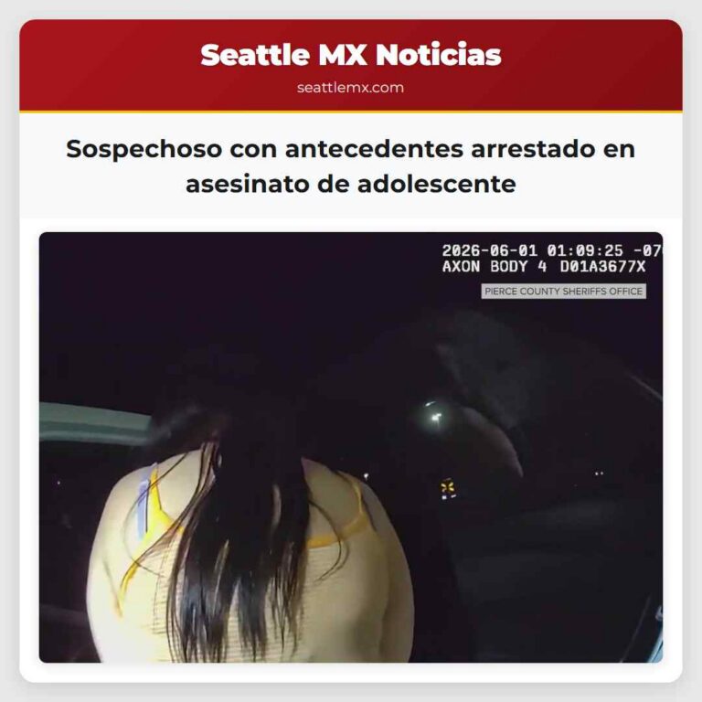 Sospechoso con antecedentes arrestado en asesinato de adolescente