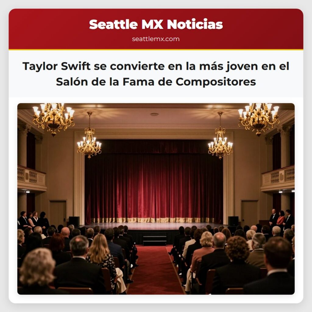 Taylor Swift se convierte en la más joven en el